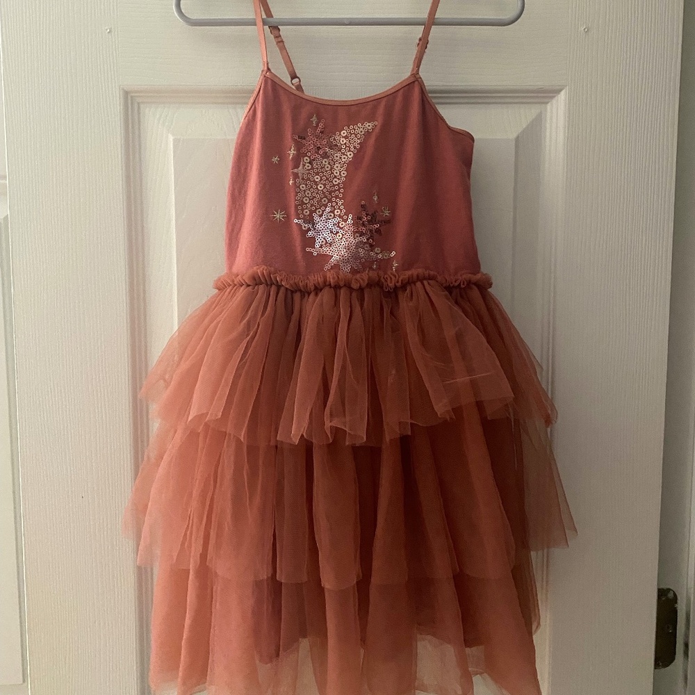 Cotton On Kids Moon & Stars Tulle Dress